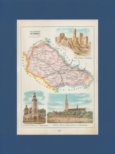 Powiat Częstochowski Józef Michał Bazewicz mapa Królestwo Polskie 1907 — kopia.jpg