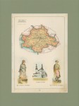 Powiat Łowicki Józef Michał Bazewicz mapa Królestwo Polskie 1907.jpg