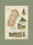 Powiat Nieszawski Józef Michał Bazewicz mapa Królestwo Polskie 1907.jpg