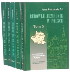 Budowle jezuickie w Polsce XVI-XVIII w. T. I-V [komplet] Jerzy Paszenda [1999-2013]