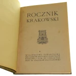 Rocznik Krakowski t. XV 1913 Tow. Miłośników Historyi i Zabytków Krakowa