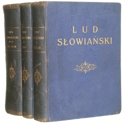 Lud Słowiański pismo poświęcone dialektologii i etnografii słowian t. I-IV [3 vol.] Wydają Kazimierz Nitsch Kazimierz Moszyński [1929-38]