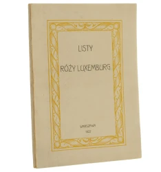 Listy Róży Luxemburg przekł. z niem [1922]