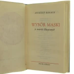 Wybór maski 11 teatrów klasycznych Andrzej Banach [1984]