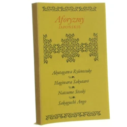Aforyzmy japońskie Praca zbiorowa [Biblioteczka Aforystów / 1983] 