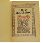 Pieśń o Rolandzie Wedle rękopisu oksfordzkiego w opracowaniu Józefa Bedier oprac. graf. Maria Hiszpańska [1952]
