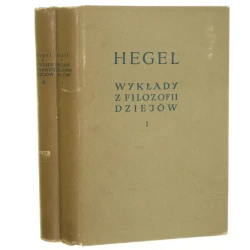 Wykłady z filozofii dziejów t. I-II Hegel Georg Wilhelm Friedrich [Biblioteka Klasyków Filozofii / 1958]