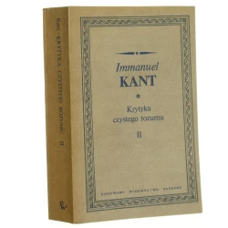 Krytyka czystego rozumu t. II Kant Immanuel [Biblioteka Klasyków Filozofii / 1986]