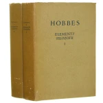 Elementy filozofii t. I-II Hobbes Thomas [Biblioteka Klasyków Filozofii / 1956]