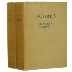 Elementy filozofii t. I-II Hobbes Thomas [Biblioteka Klasyków Filozofii / 1956]