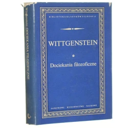 Dociekania filozoficzne Wittgenstein Ludwig [Biblioteka Klasyków Filozofii / 1972]