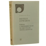 Dzieło otwarte Forma i nieokreśloność w poetykach współczesnych Eco Umberto [Nowy Sympozjon / 1973]
