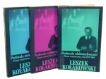 Pochwała niekonsekwencji. Pisma rozproszone z lat 1955-1968 t. I-III Kołakowski Leszek [Londyn 1989]