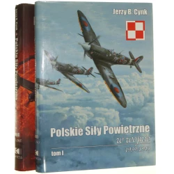 Polskie Siły Powietrzne w wojnie 1939-45 t. I-II Cynk Jerzy B. (2001)