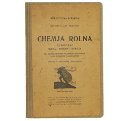Chemja rolna powietrze, gleba, roślina, nawozy Wiktoryn Jan Zieliński [Biblioteka Polityki / 1921]