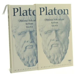 Obrona Sokratesa Kriton Uczta Platon [Seria Biblioteka Filozofów / 2008]