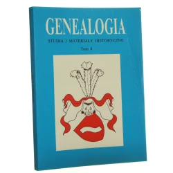 Genealogia studia i materiały historyczne t. IV red. Marek Górny [1994]