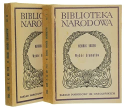 Wybór dramatów t.I-II Ibsen Henrik [Biblioteka Narodowa / 1983]