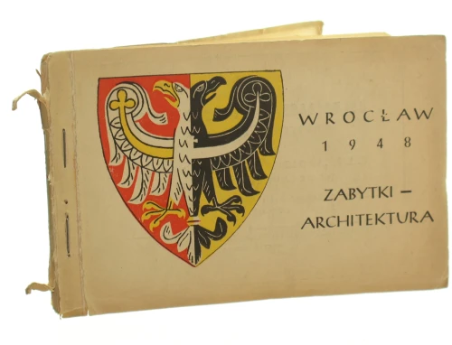 Wrocław 1948. Zabytki – architektura wstęp inż. arch. Feliks Kanclerz [bloczek 12 pocztówek / 1948