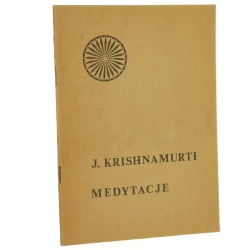 Medytacje J. Krishnamurti [1987]