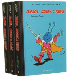 Jonka Jonek i Kleks T. I-III Szarlota Pawel [komiks / wydanie jubileuszowe /  2024]