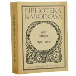 Wybór nowel Strindberg August [Biblioteka Narodowa / 1985]