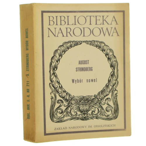 Wybór nowel Strindberg August [Biblioteka Narodowa / 1985]