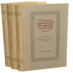 Z dziejów polskiej myśli filozoficznej i społecznej t. I-II (pod red. Leszka Kołakowskiego, B. Suchodolski) (1956)