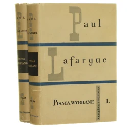 Pisma wybrane t. I-II Lafargue Paul [Biblioteka Myśli Socjalistycznej / 1961]