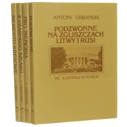 Memento kresowe t. I-IV [komplet] Urbański Antoni [1929 - reprint - 1991]  