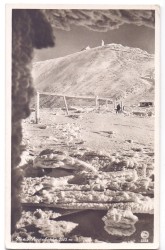 Die Schneekoppe 1605 m. Śnieżka 1605 m. (pocztówka)(ok. 1930)