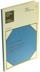 Epoki i formacje próba rekonstrukcji adaptacyjnej Burbelka Jolanta