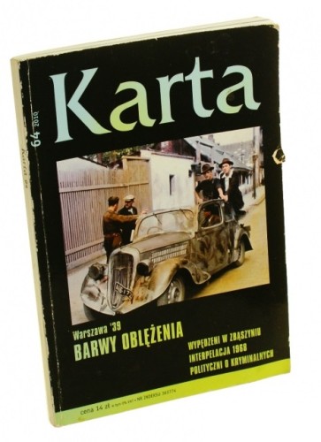 Karta kwartalnik historyczny red nacz Gluza Zbigniew (październik 2010)