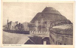 Kraków - Kopiec Kościuszki [pocztówka] [przed 1945 r.]