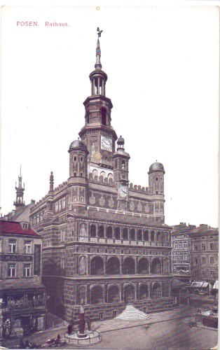 Posen Rathaus [Poznań Ratusz] [pocztówka] [przed 1945 r.]