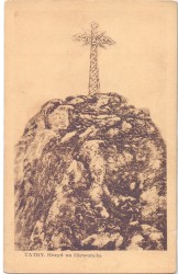 Tatry Krzyż na Giewoncie [pocztówka] [przed 1945 r.]