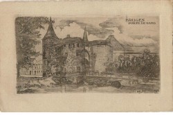 ​Bruges Porte de Gand (pocztówka ok 1900)