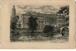 Weimar - Schloss (pocztówka ok 1900)