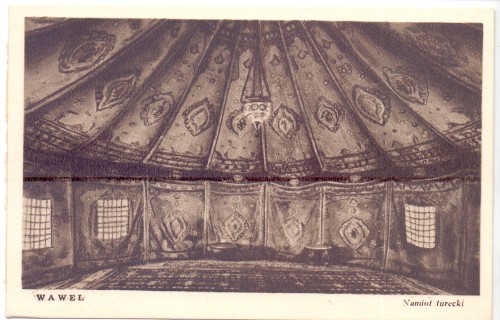 Wawel Namiot turecki Fot. S. Kolowca [pocztówka] [po 1945 r.]