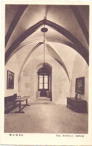 Wawel Sala Królowej Jadwigi Fot. S. Kolowca [pocztówka] [po 1945 r.]