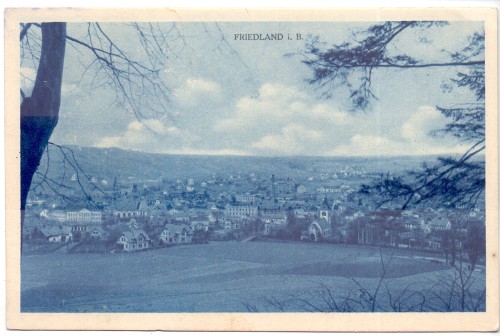 Friedland i. B. [pocztówka] [przed 1945 r.]