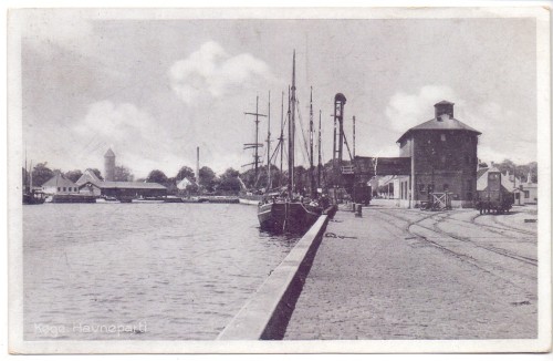 Kege Havneparti [pocztówka] [przed 1945 r.]