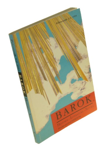 Barok Historia Literatura Sztuka Półrocznik I/2 1994