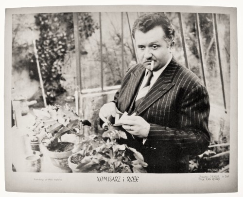 Komisarz i róże Reż. C. Boissol Fot. CWF [Centrala Wynajmu Filmów] [fotos filmowy] [1957]