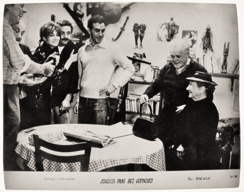 Starsza pani bez godności Reż. Rene Allio Fot. CWF [Centrala Wynajmu Filmów] [fotos filmowy] [1965]