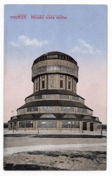 Poznań Miejska wieża wodna Posen Stjadtischer Wasseriurm [pocztówka, postcard, postkarte[ca 1914]