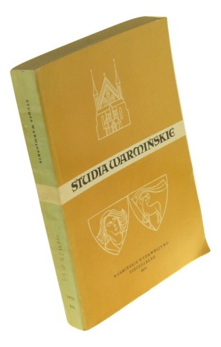 Studia Warmińskie Tom XVI (redakcja Michoń Edward) (1979)