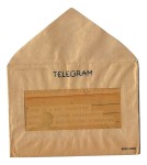 Telegram Poczta Polska​ Proj. graf. Tadeusz Gronowski (1953)
