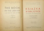 Książka w Bibljotece katalog informacyjny (Praca zbiorowa pod redakcją Dąbrowskiej Wandy)