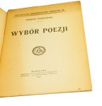 Wybór poezji Wasilewski Edmund (Biblioteczka Uniwersytetów Ludowych) (1908)